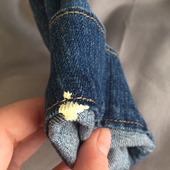 Old Navy girls dark wash denim jacket - Picture 3 of 3